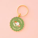 Sarah Hearts Good Things Take Time Keychain